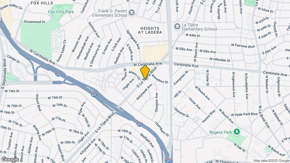 6938 La Tijera Blvd Mapa y Detalles de la Ubicación