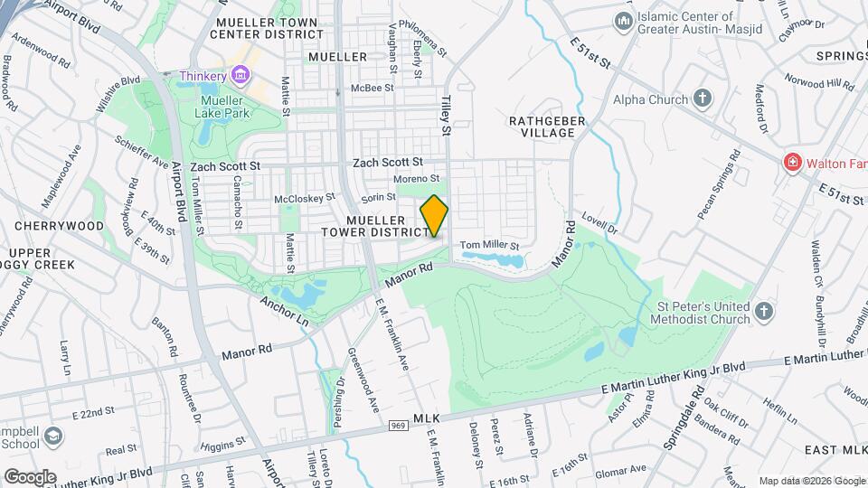 3120 Tom Miller St Map and Location Details