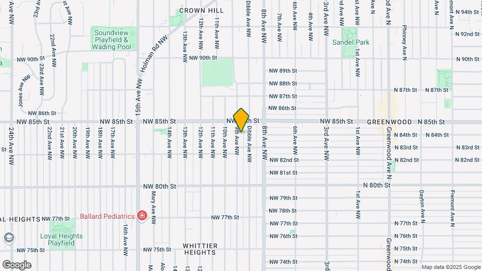 8322 9th Ave NW Map and Location Details