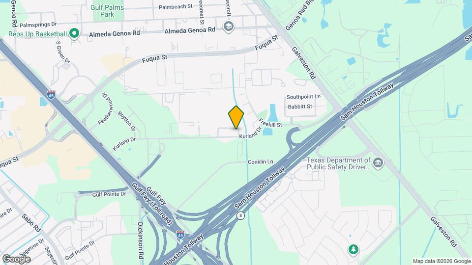 10518 Southway Bend Ln Mapa y Detalles de la Ubicación