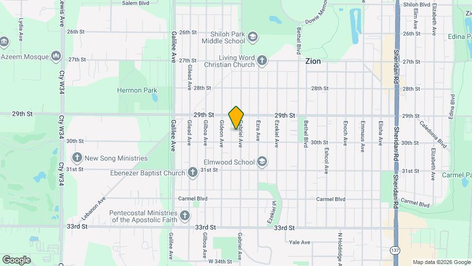 2918 Gabriel Ave Map and Location Details