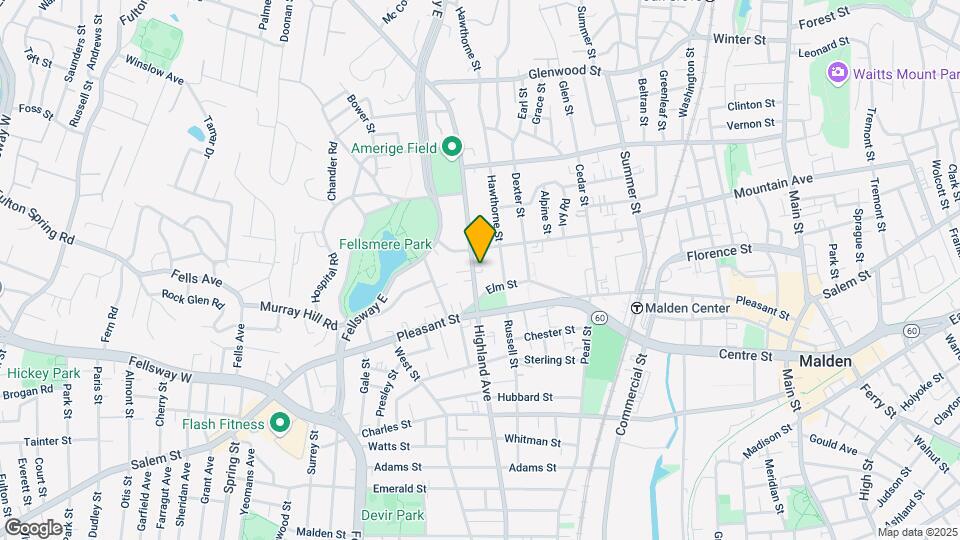 465 Highland Ave, Unit #3 Map and Location Details