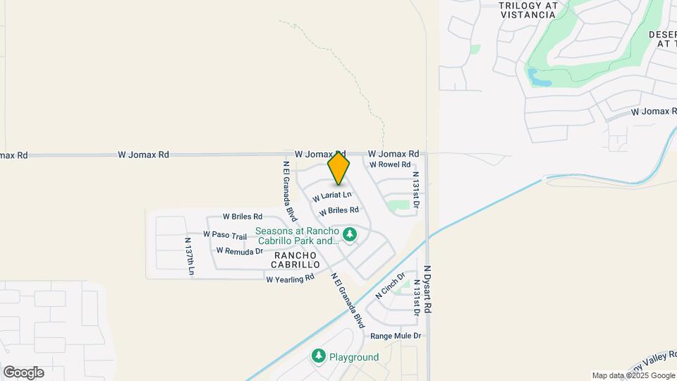 13342 W Lariat Ln Map and Location Details