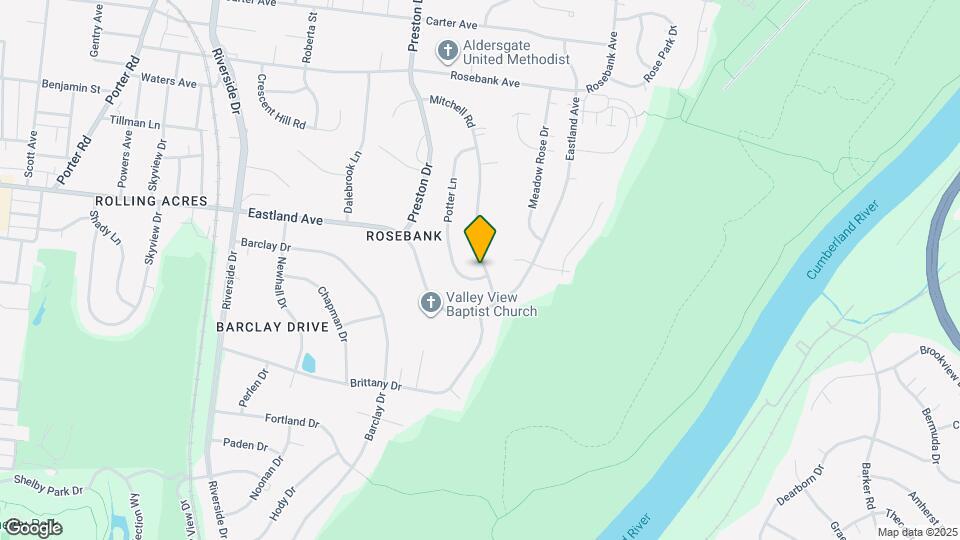 801 Potter Ln Map and Location Details