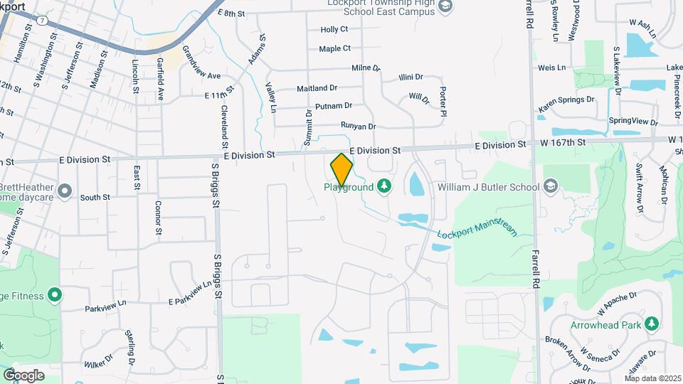 1514 Peachtree Ln Map and Location Details