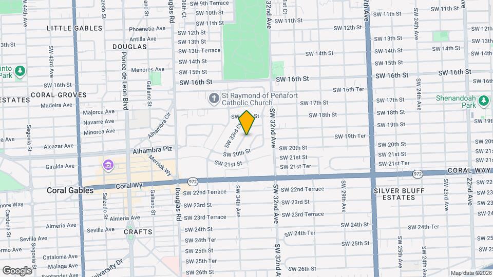 1951 SW 33rd Ave Map and Location Details