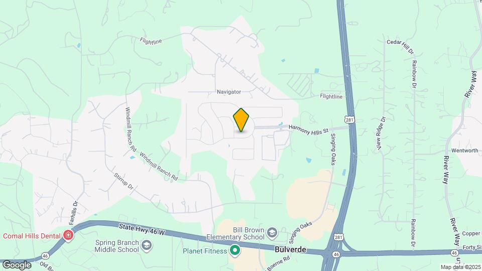 622 Singing Creek Map and Location Details