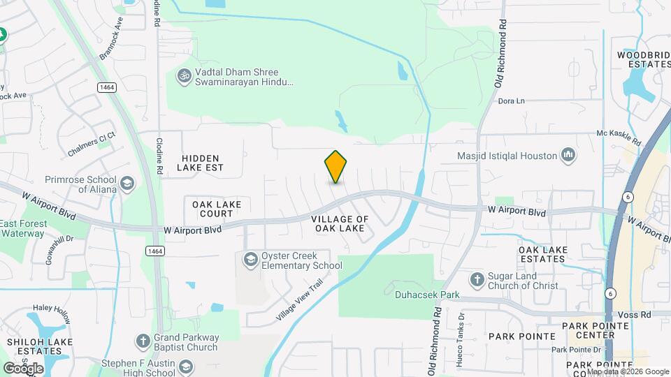 16327 Elmwood Point Ln, Unit 8-833 Map and Location Details