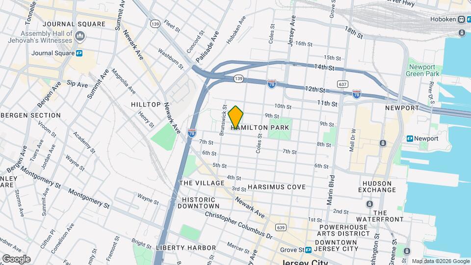344 8th St Map and Location Details