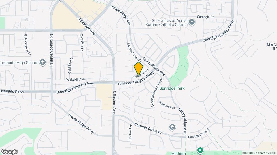 2555 Sundew Ave Map and Location Details