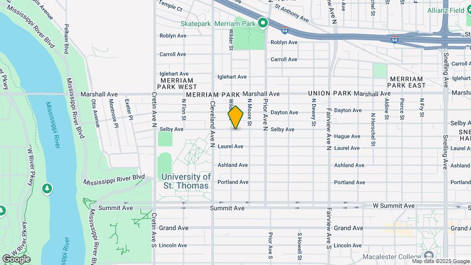 2012 Selby Ave Mapa y Detalles de la Ubicación