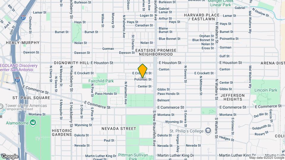622 Potomac St Map and Location Details
