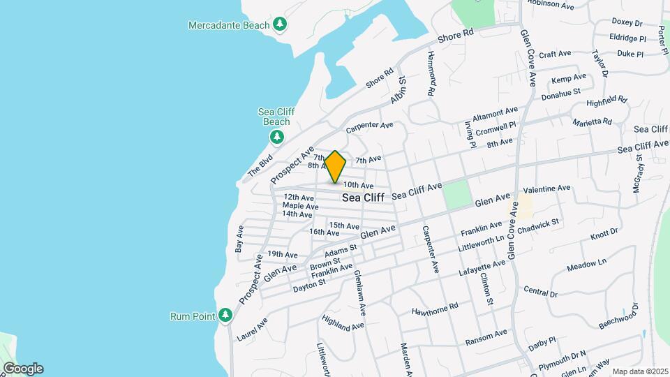 268 Sea Cliff Ave Map and Location Details