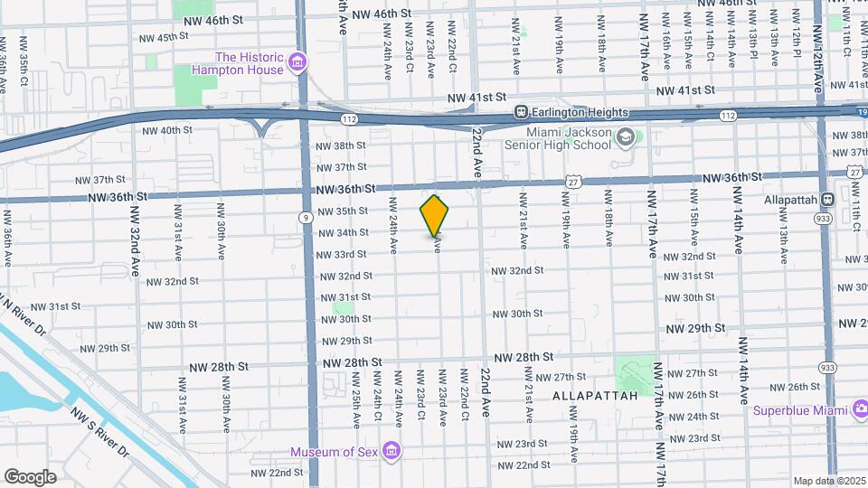 3300 NW 23rd Ave Map and Location Details