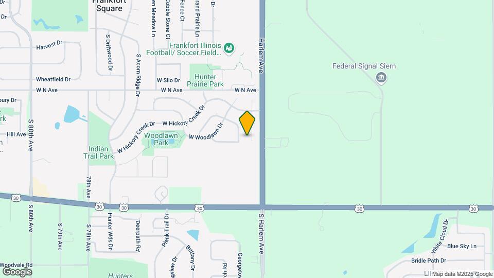 20848 S Hickory Creek Pl Map and Location Details