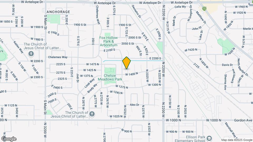 1417 N 2475 W Map and Location Details