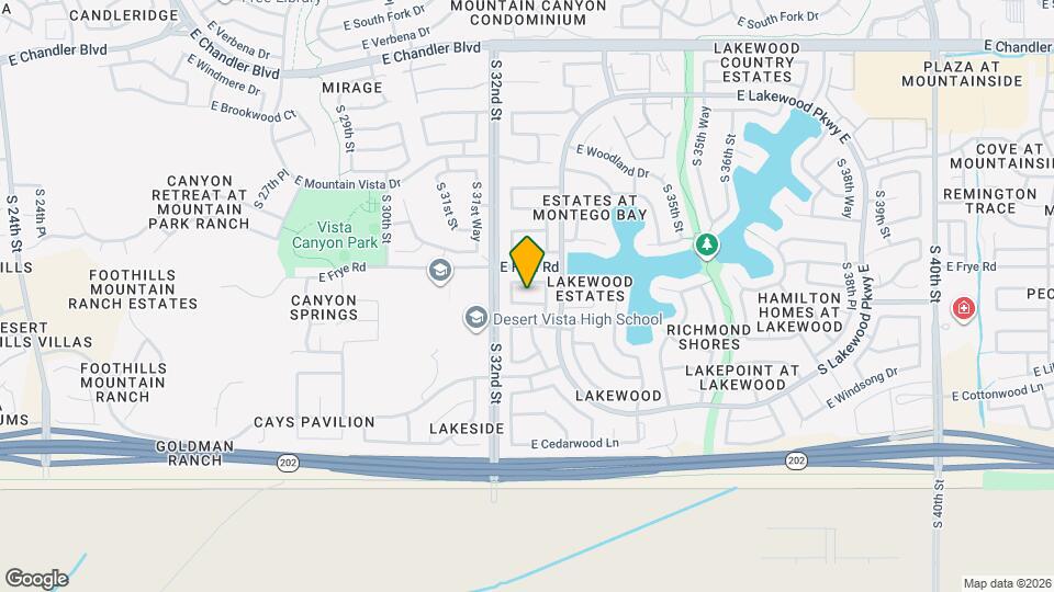 3230 E Briarwood Terrace Map and Location Details