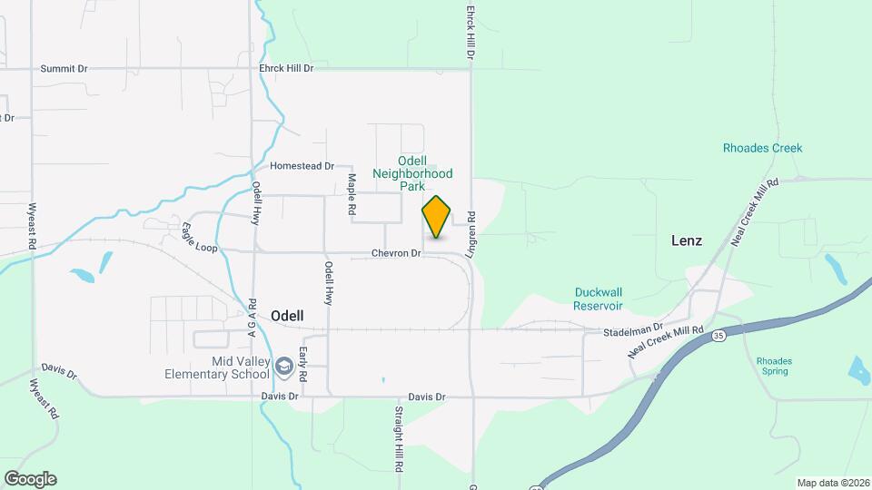 3427 Chevron Dr Map and Location Details