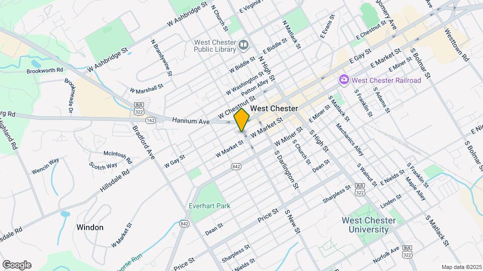 18 N New St, Unit 18 N. New St 2nd FL Apt Map and Location Details