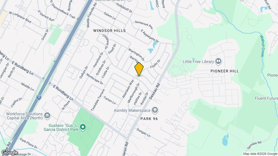 9837 Childress Dr Map and Location Details