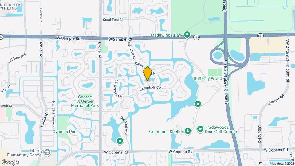 4483 Carambola Cir S, Unit 27320 Map and Location Details