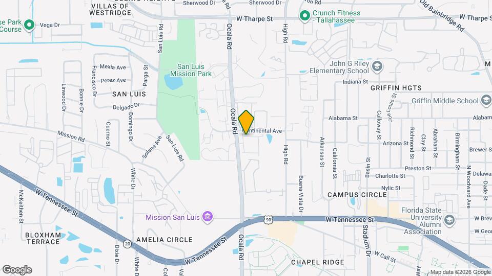 2093 Continental Ave Map and Location Details