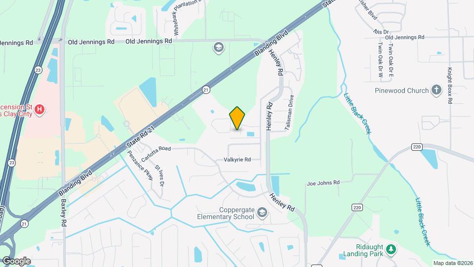 1818 Jake Ln Map and Location Details