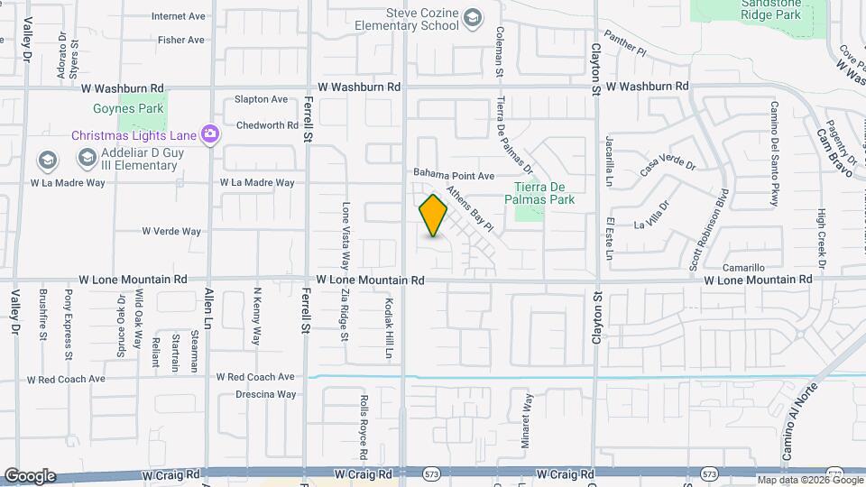 2738 Stormy Star Ave Map and Location Details
