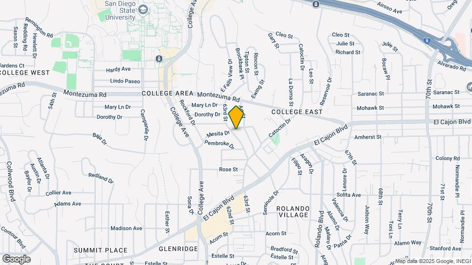4955 63rd St Map and Location Details