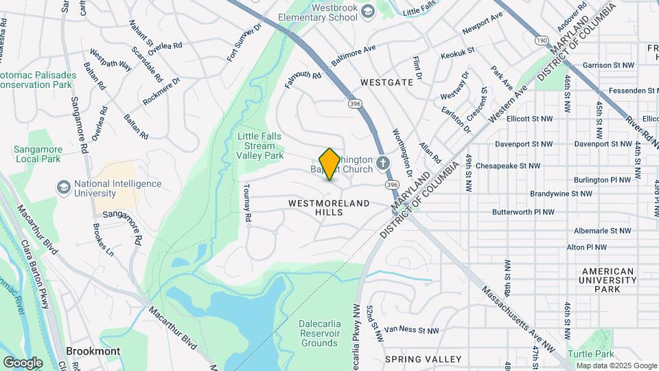 5222 Duvall Dr Map and Location Details