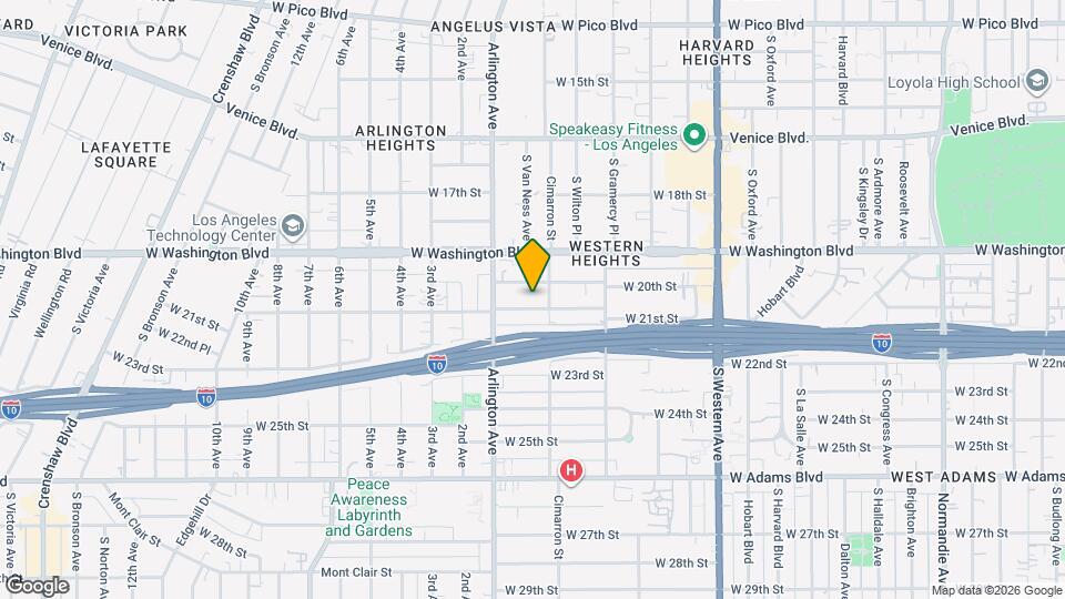 2345 W 21st St, Unit 2345 W 21st Street Map and Location Details