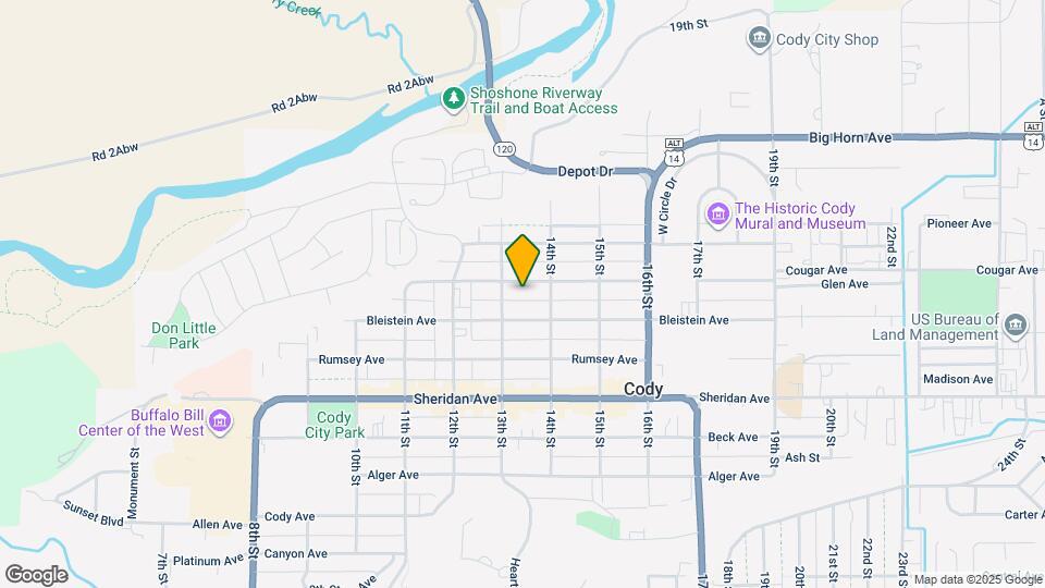 1320 Salsbury Ave Map and Location Details