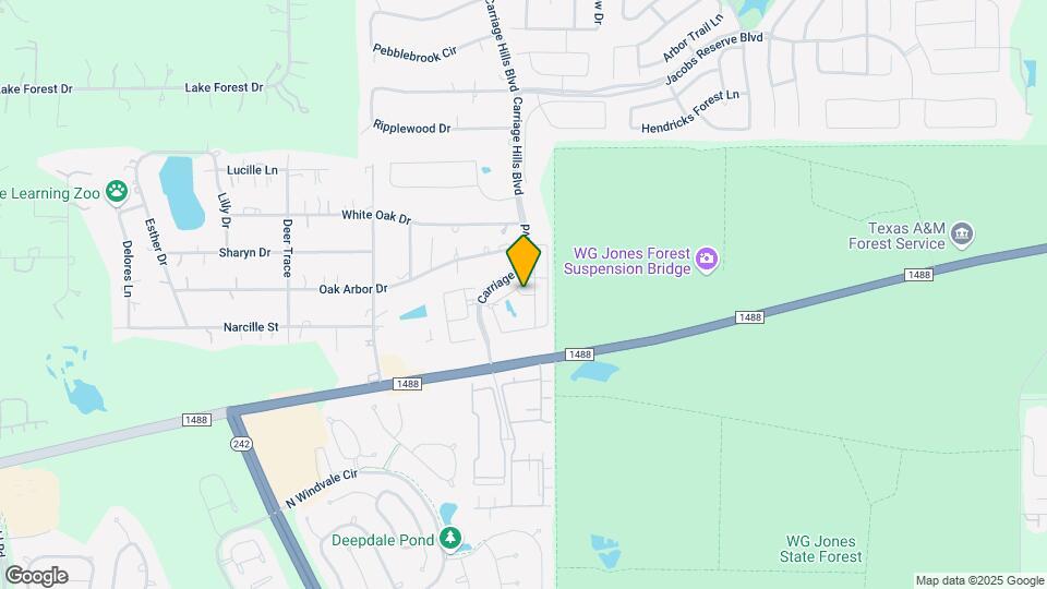 165 Carriage Hills Blvd Map and Location Details