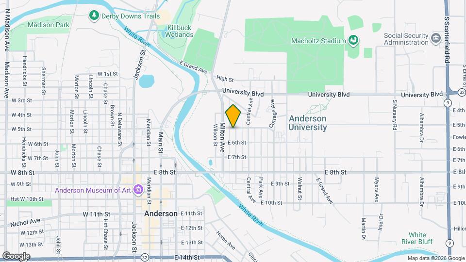 509 Ruddle Ave Map and Location Details