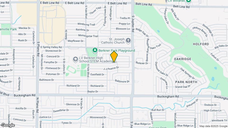 1924 Berkner Dr Map and Location Details