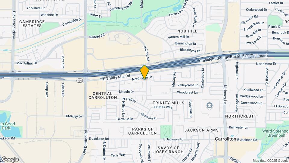 2411 Meadow Creek Dr Map and Location Details