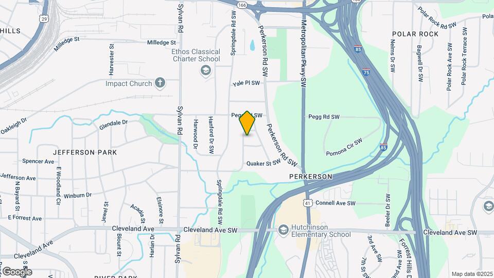 2460 Baxter Rd SW Map and Location Details