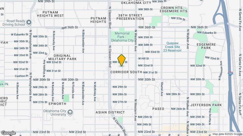1201 NW 31st St Map and Location Details