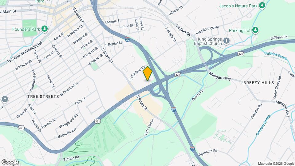 1510 Linden St Map and Location Details