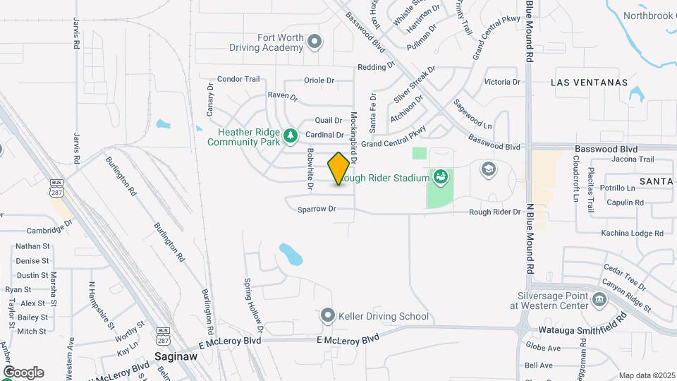 728 Redwing Dr Map and Location Details