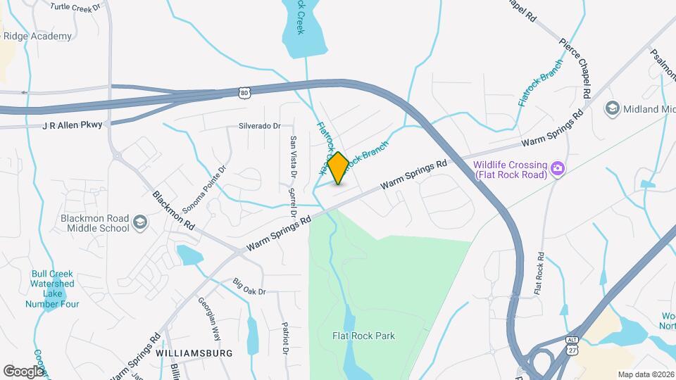 6725 Stone Creek Ct Map and Location Details