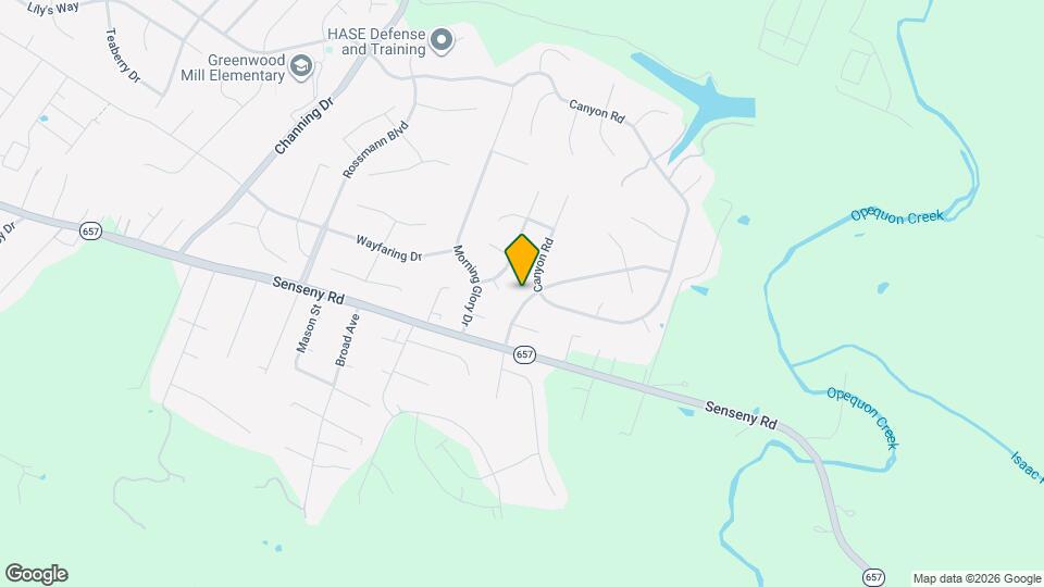 113 Senseny Glen Dr Map and Location Details