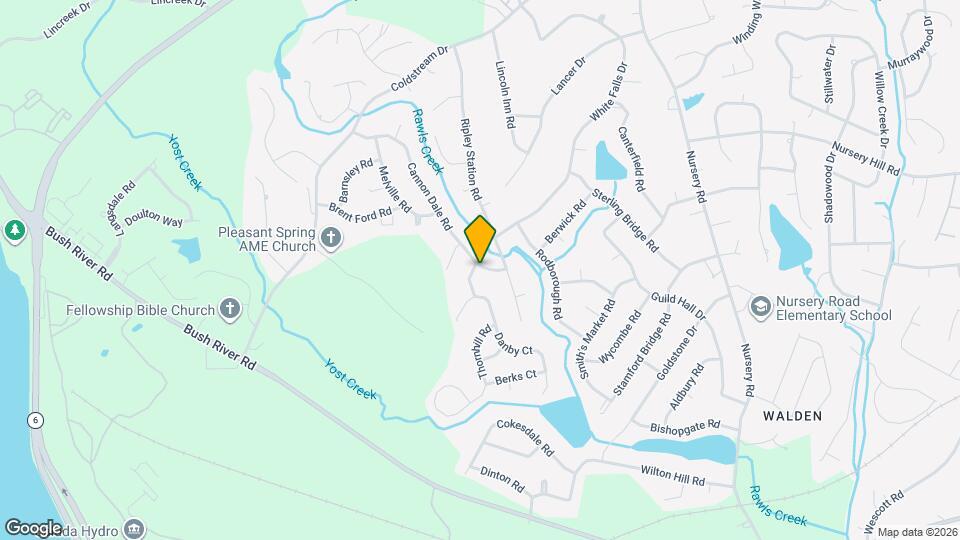 101 Cannon Dale Ct Mapa y Detalles de la Ubicación