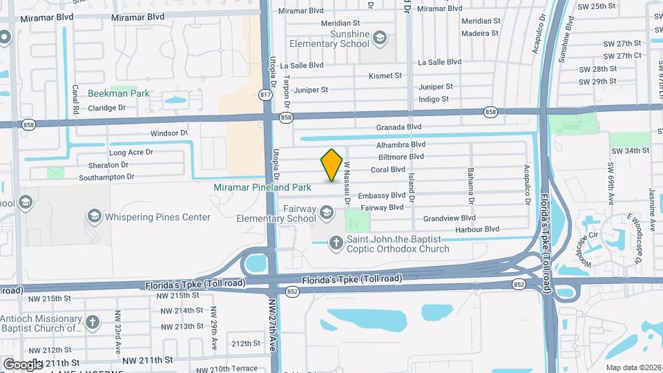 7824 Dilido Blvd Map and Location Details
