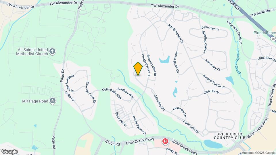 9628 Clubvalley Wy Map and Location Details