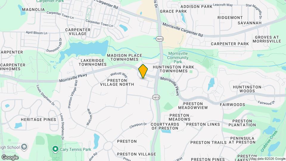 1138 Kingston Grove Dr Map and Location Details