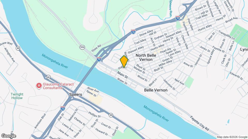 208 Wood St Mapa y Detalles de la Ubicación