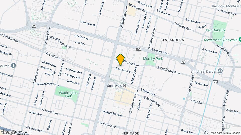 315 Beemer Ave Mapa y Detalles de la Ubicación