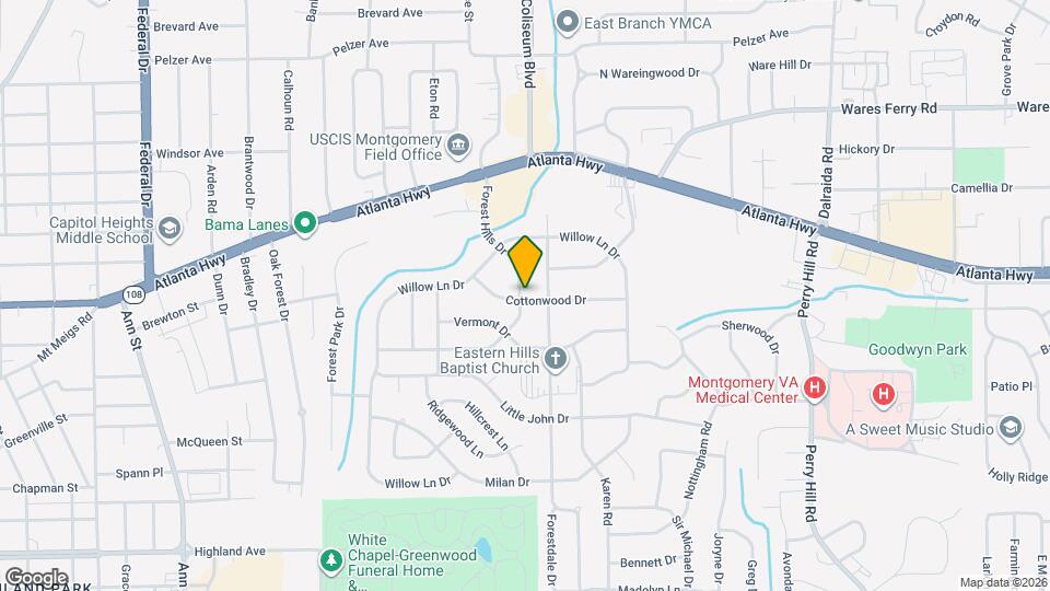 245 Forest Hills Dr Map and Location Details