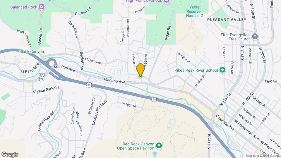 3602 West Colorado Avenue, 201 Map and Location Details